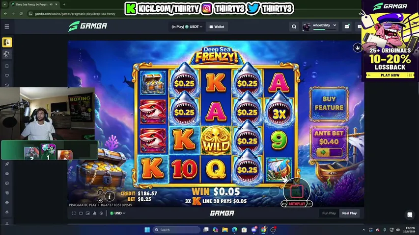 thiirty playing Slots & Casino - Live Casino Stream