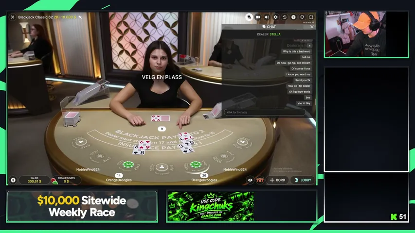 kingchuks playing Slots & Casino - Live Casino Stream