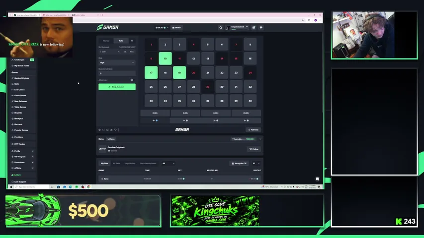 kingchuks playing Slots & Casino - Live Casino Stream