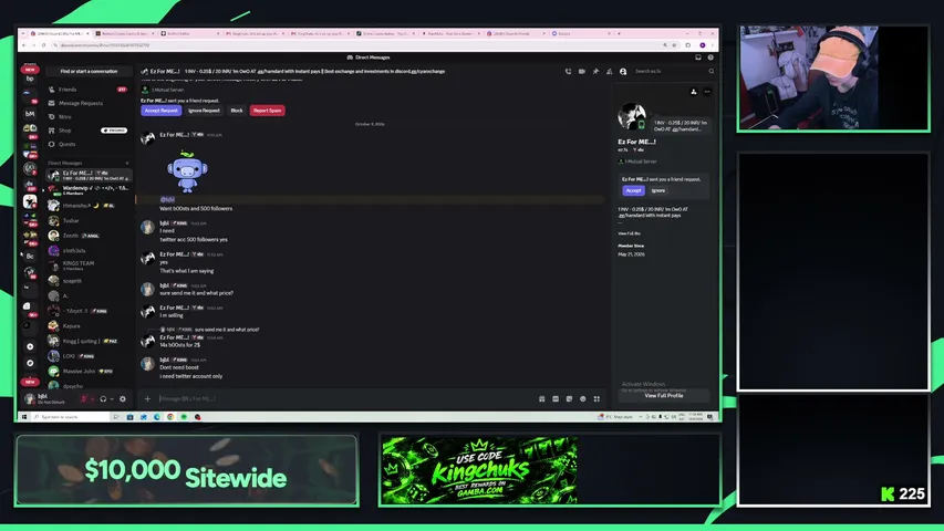 kingchuks playing Slots & Casino - Live Casino Stream