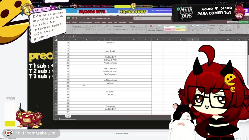 Hoy vemos series y juegos 7u7  !yape !kofi !cofre !regalo !donar