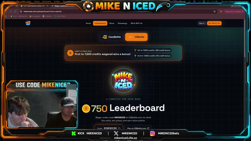 mikeniced playing Slots & Casino - Live Casino Stream