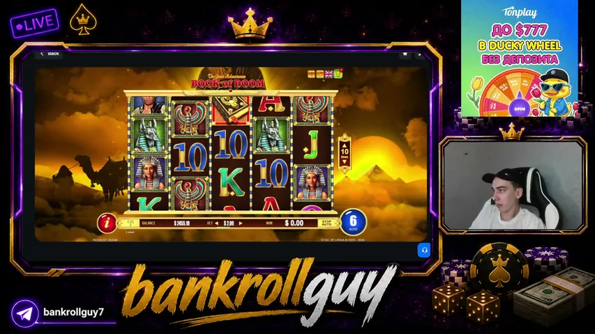 bankrollguy playing Slots & Casino - Live Casino Stream
