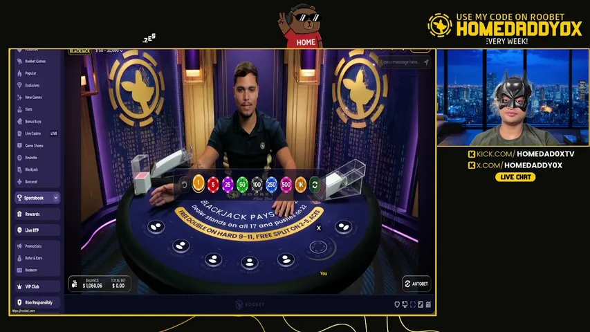 homedad0xtv playing Slots & Casino - Live Casino Stream