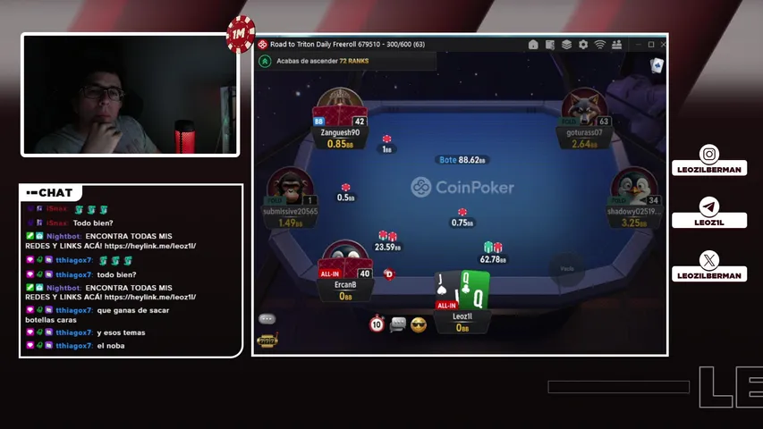 UN POKER MUY EXOTICO🧉!redes !ds SUBS 19/30