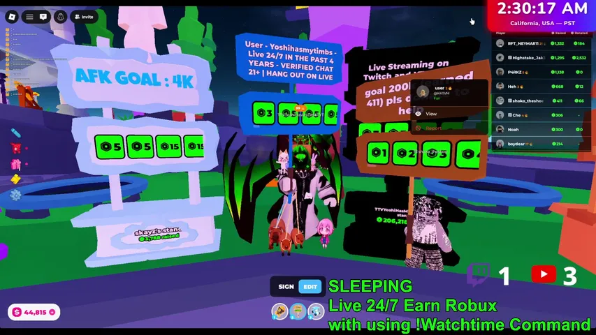 PLS DONATE 172K/657K RAISED/DONATED ROBUX |24/7 Live Streams| !Yoshi !Roblox !Discord !YouTube