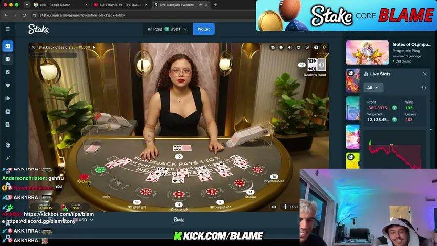 blame playing Slots & Casino - Live Casino Stream
