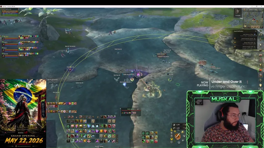 scaramuska Lineage 2 stream image