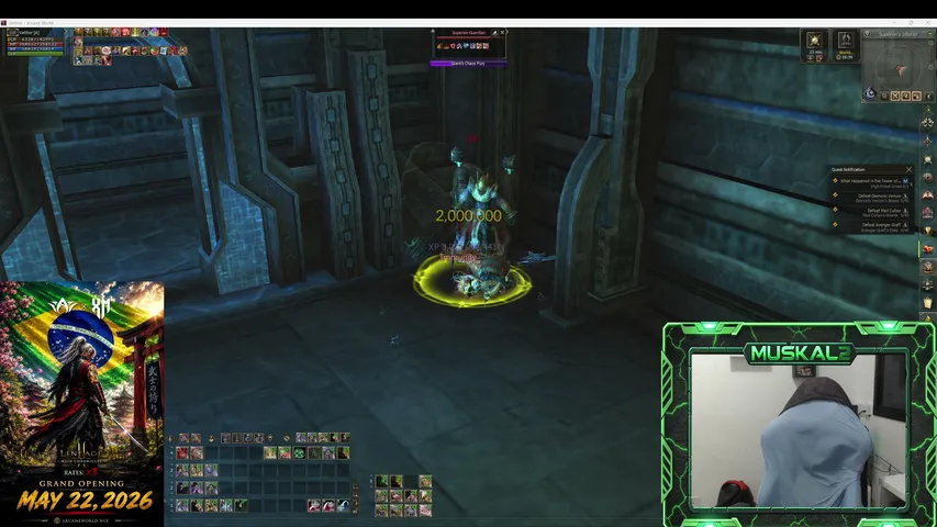 scaramuska Lineage 2 stream image
