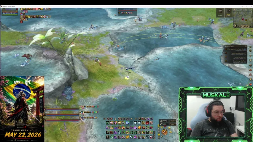 scaramuska Lineage 2 stream image