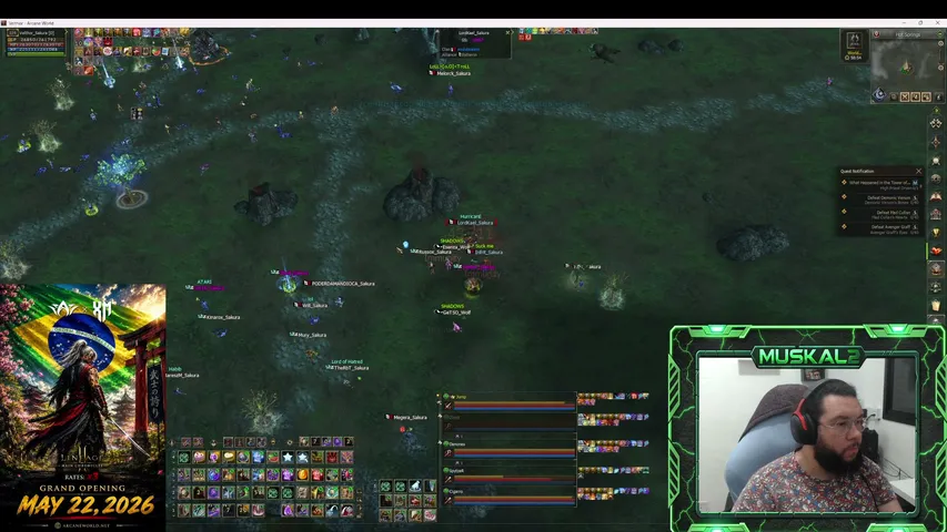scaramuska Lineage 2 stream image