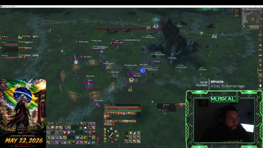 scaramuska Lineage 2 stream image
