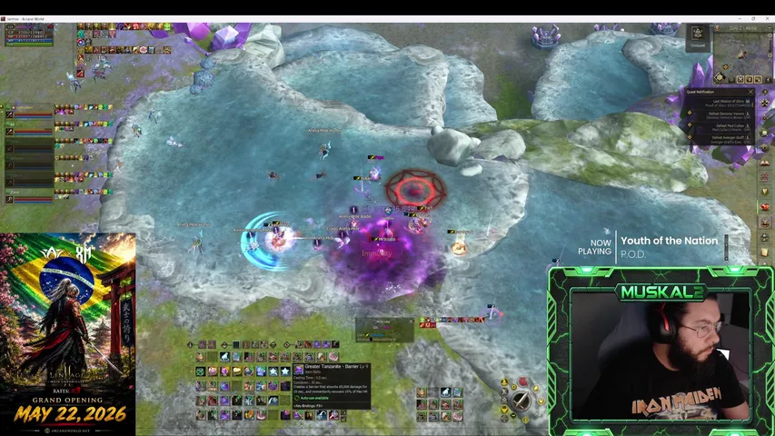 scaramuska Lineage 2 stream image