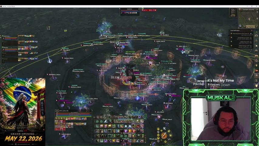 scaramuska Lineage 2 stream image