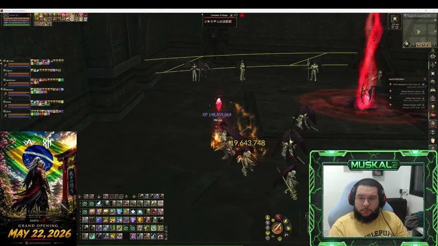 scaramuska Lineage 2 stream image