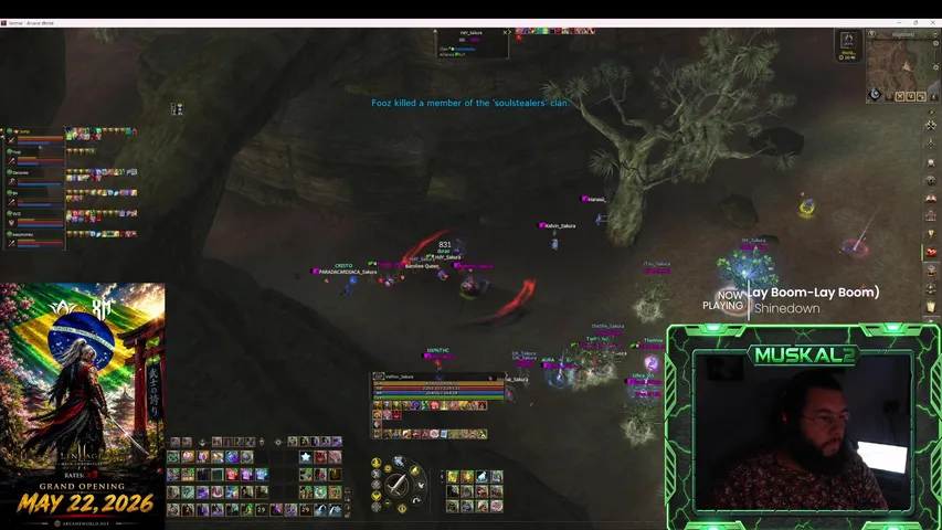 scaramuska Lineage 2 stream image