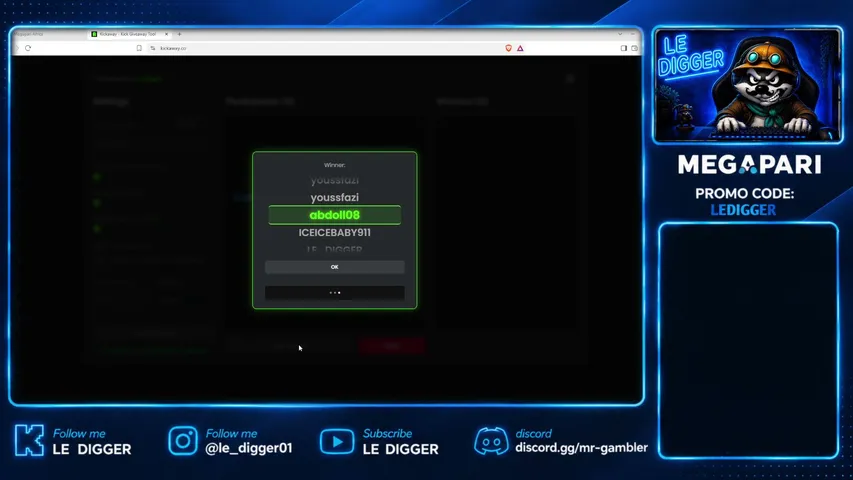 le_digger playing Slots & Casino - Live Casino Stream