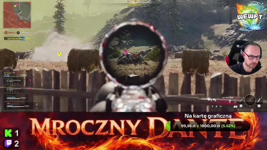 "Warzone LIVE: Mroczny klimat, mocna ekipa, czat rządzi!"