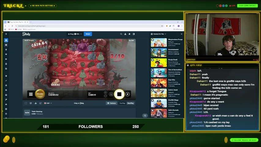 treckz playing Slots & Casino - Live Casino Stream