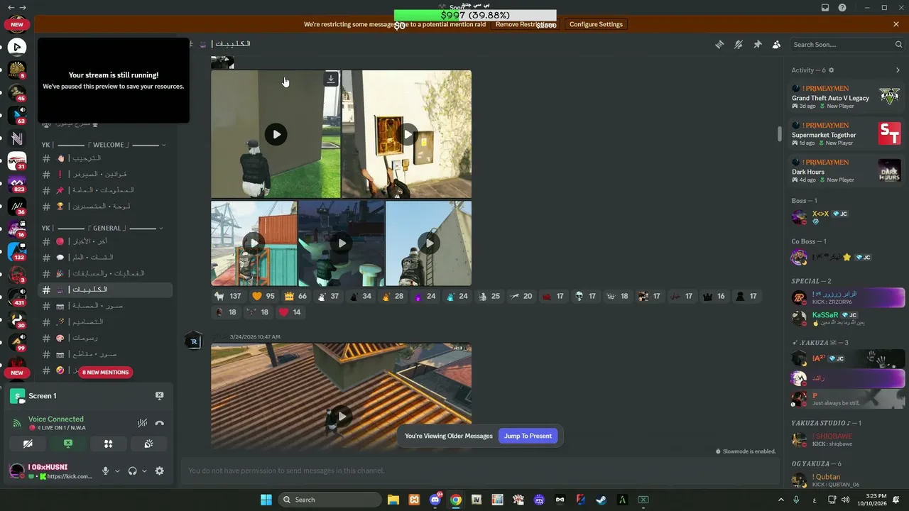 OGxHusni live stream