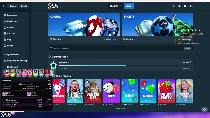 TokyoGambling playing Slots & Casino - Live Casino Stream