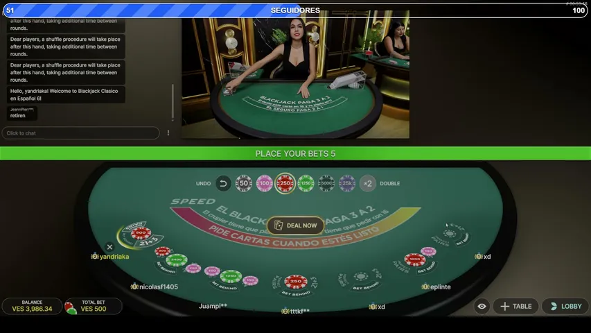yandriaka playing Slots & Casino - Live Casino Stream