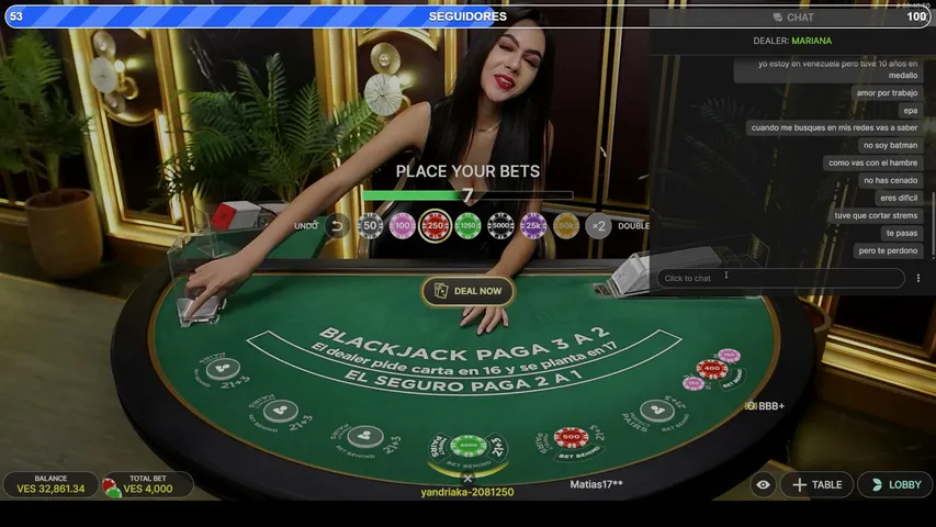 yandriaka playing Slots & Casino - Live Casino Stream