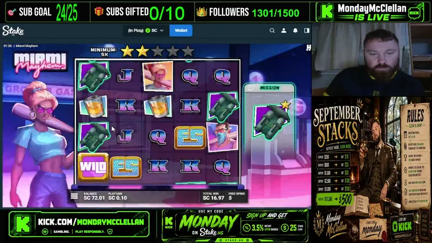 mondaymcclellan playing Slots & Casino - Live Casino Stream
