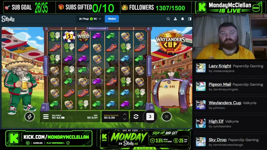 mondaymcclellan playing Slots & Casino - Live Casino Stream