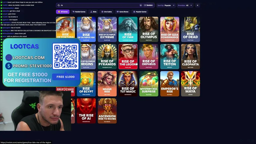 stev9ewilvld1oit playing Slots & Casino - Live Casino Stream