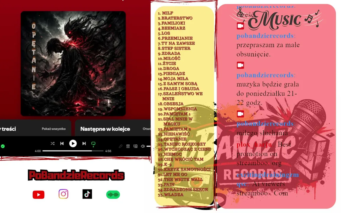 PoBandzieRecords live