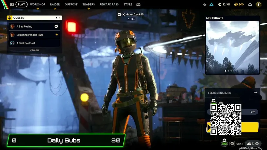 gokublackz2323 playing ARC Raiders - Live Casino Stream