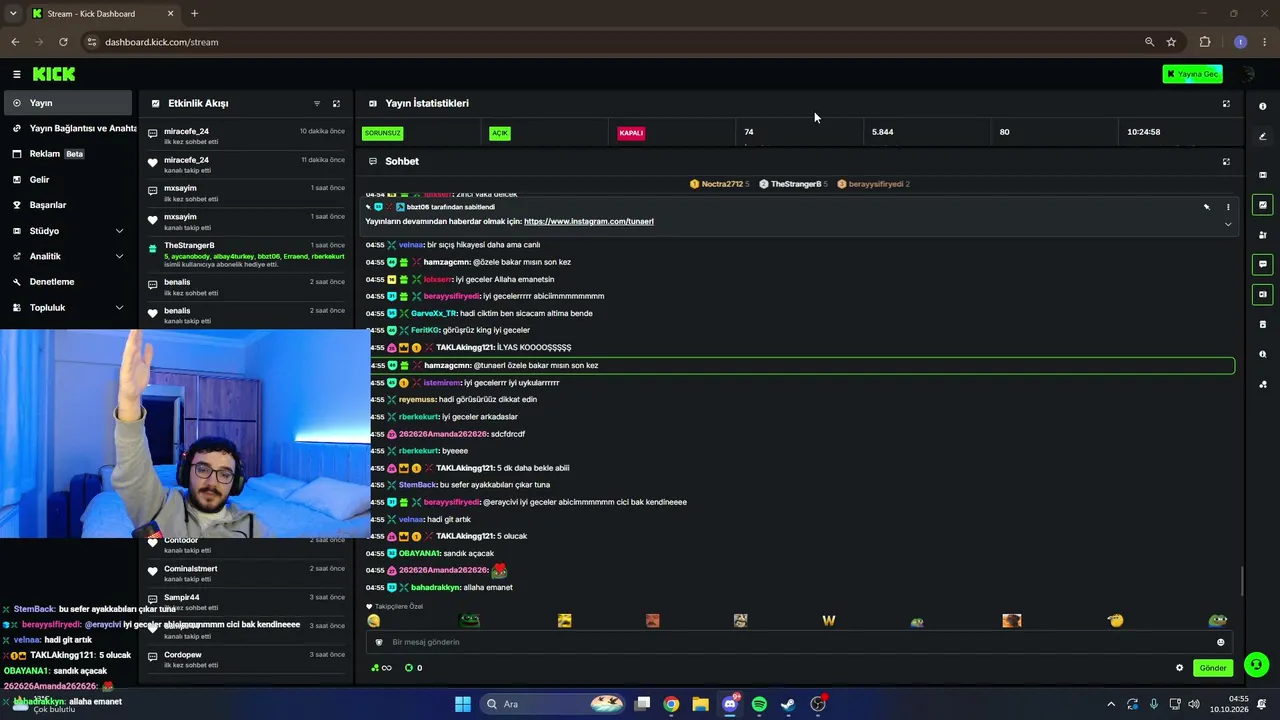 tunaerl live