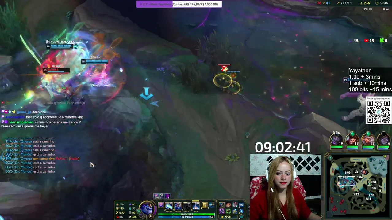 YayaFagundes live