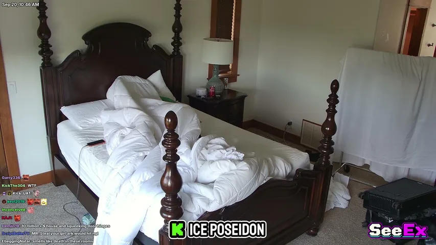 iceposeidon playing Just Sleeping - Live Casino Stream
