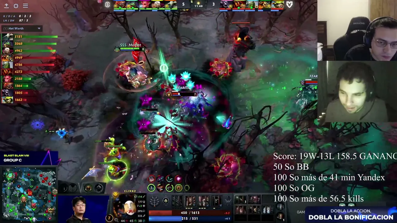 MatthewDota — BLAST SLAM Vlll | Yandex vs BB - OG vs Mouz | 1xBet - Código: GOTTO1X