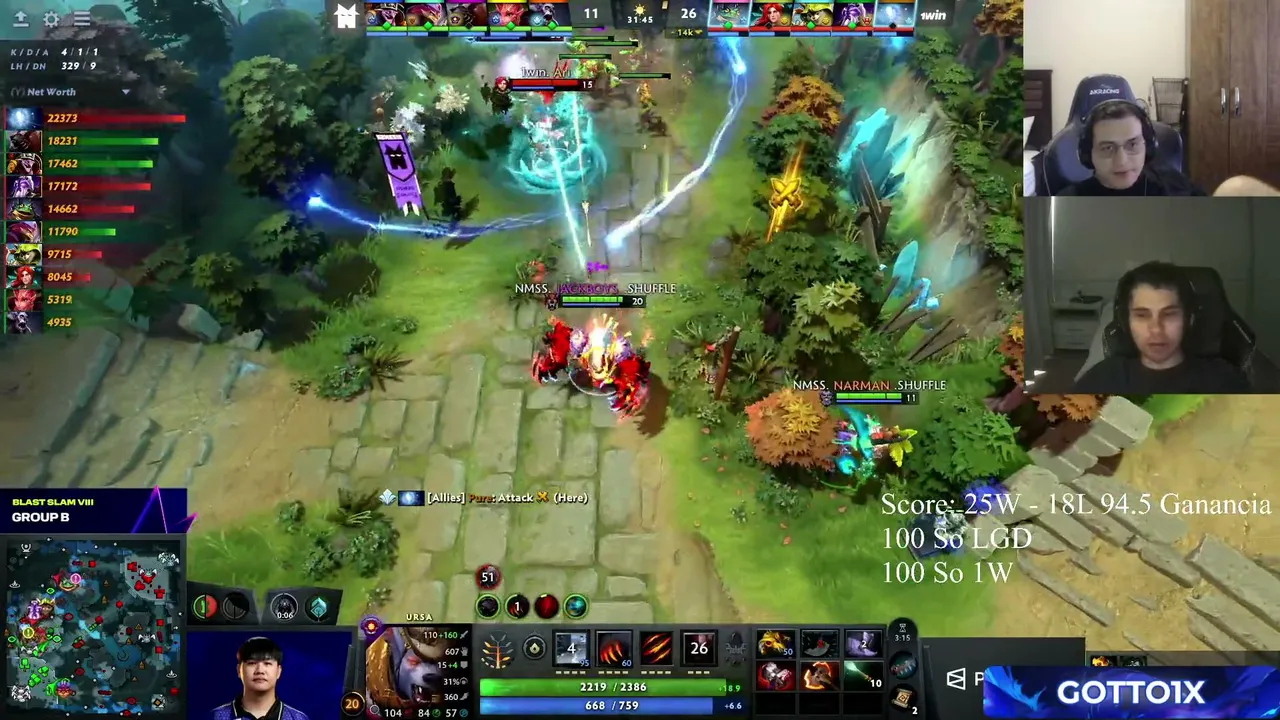 MatthewDota — BLAST SLAM Vlll | LGD vs XG - 1W vs Nemesis | 1xBet - Código: GOTTO1X