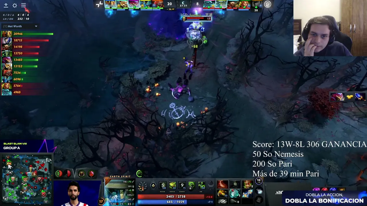 MatthewDota — BLAST SLAM Vlll | LGD vs PARIVISION - Nemesis vs NAVI | 1xBet - Código: GOTTO1X