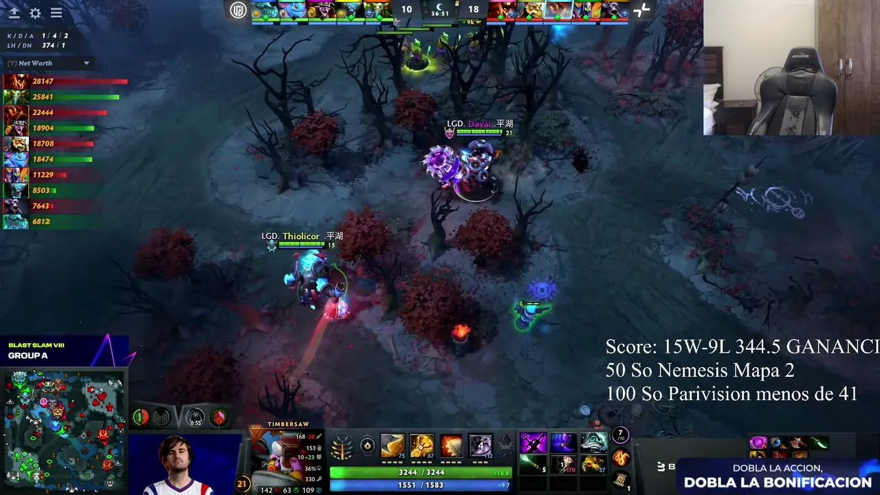 MatthewDota — BLAST SLAM Vlll | LGD vs PARIVISION - Nemesis vs NAVI | 1xBet - Código: GOTTO1X