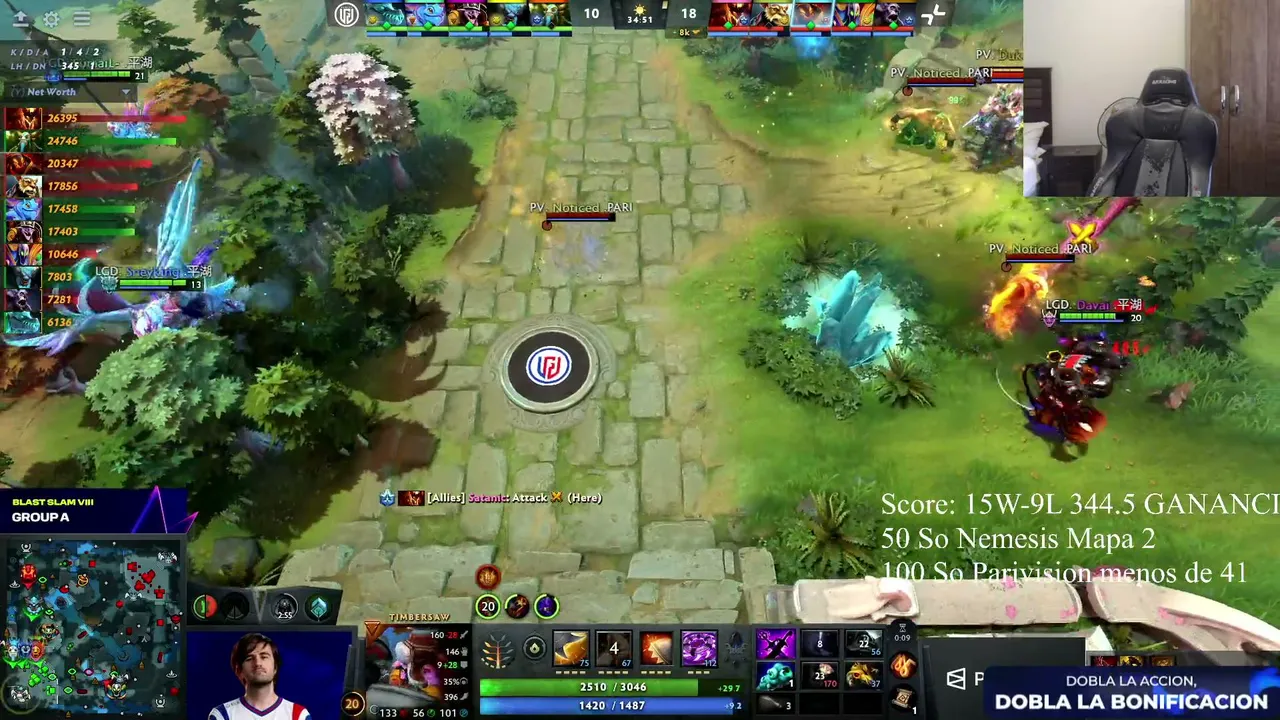 MatthewDota — BLAST SLAM Vlll | LGD vs PARIVISION - Nemesis vs NAVI | 1xBet - Código: GOTTO1X