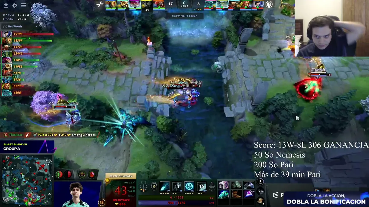 MatthewDota — BLAST SLAM Vlll | LGD vs PARIVISION - Nemesis vs NAVI | 1xBet - Código: GOTTO1X