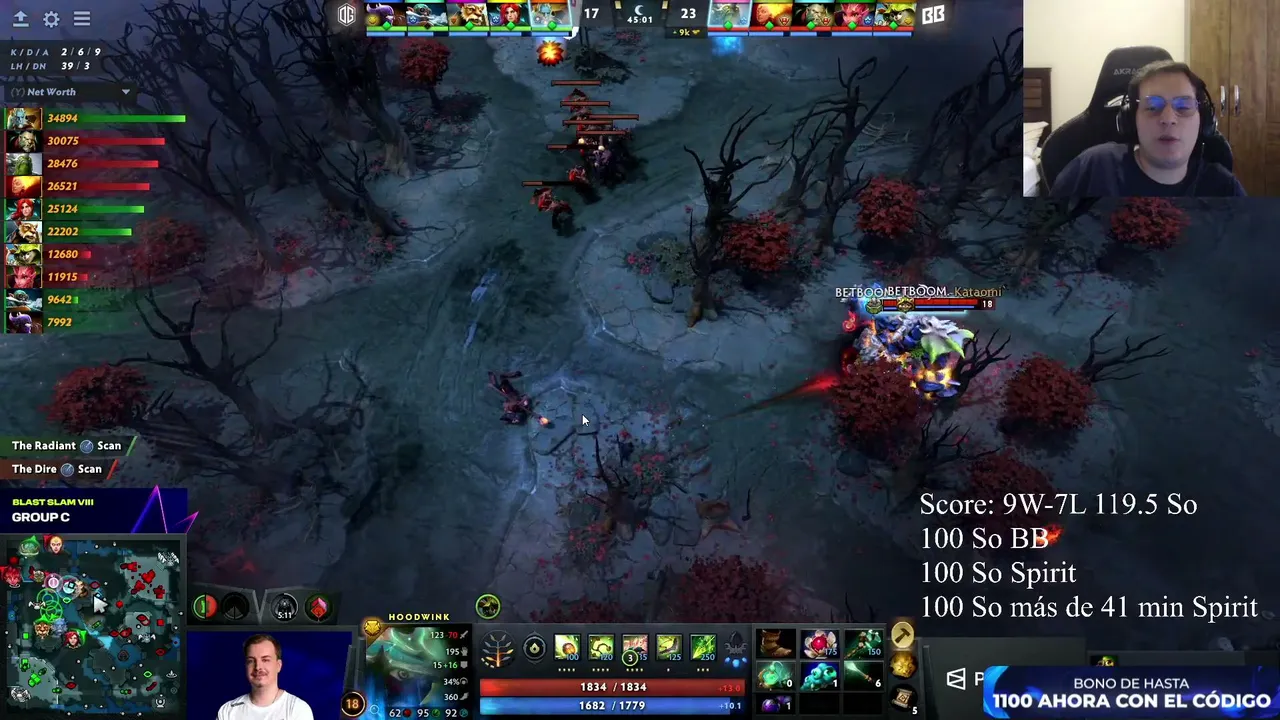 MatthewDota — BLAST SLAM Vlll - DEBUT DE TOPSON | OG vs BB - Spirit vs 1w | 1xBet - Código: GOTTO1X