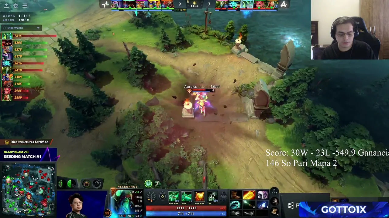 MatthewDota — BLAST SLAM Vlll | Parivision vs Aurora - LGD (Wits) vs Gamer Legion | 1xBet - Código: GOTTO1X