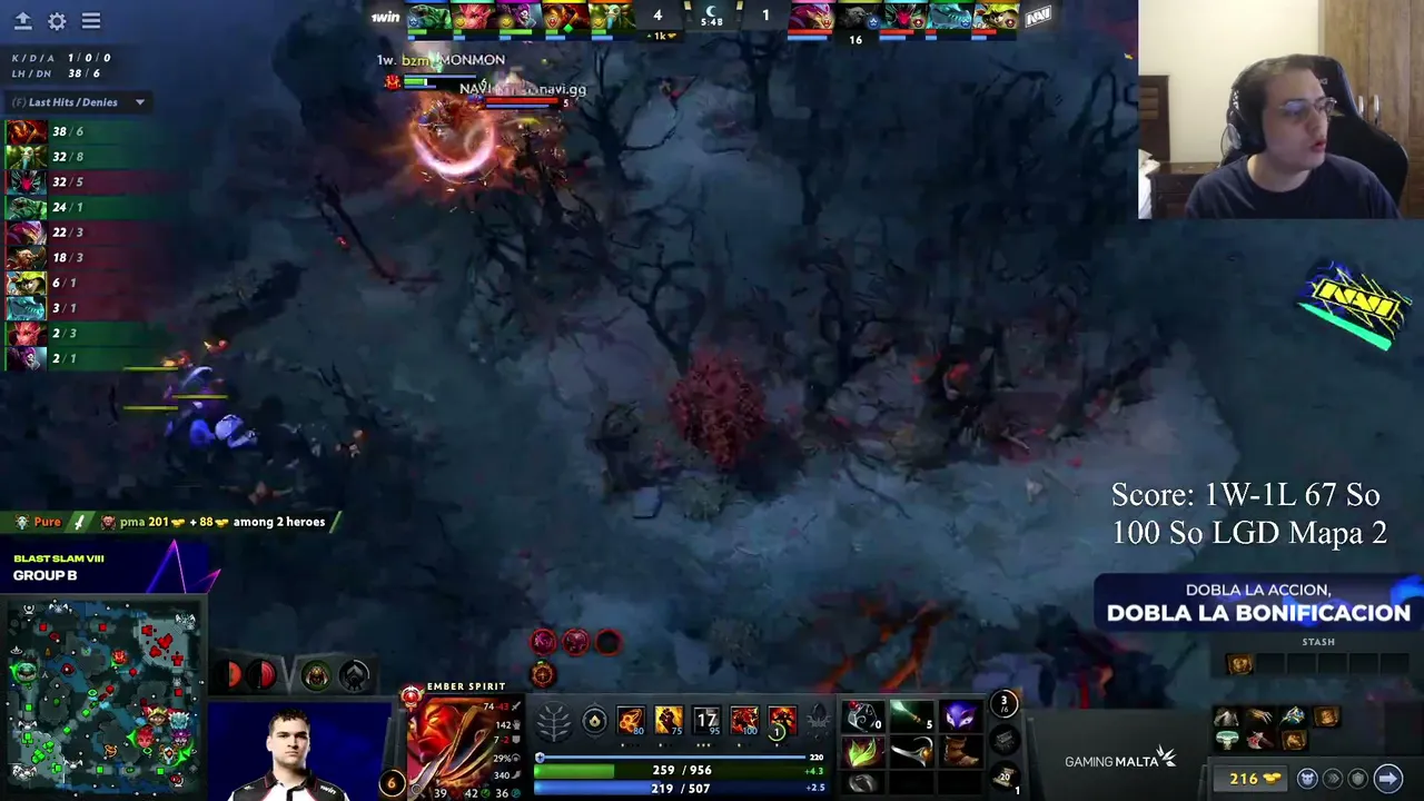 MatthewDota — BLAST SLAM Vlll | LGD vs Xtreme - Navi vs 1W | 1xBet - Código: GOTTO1X