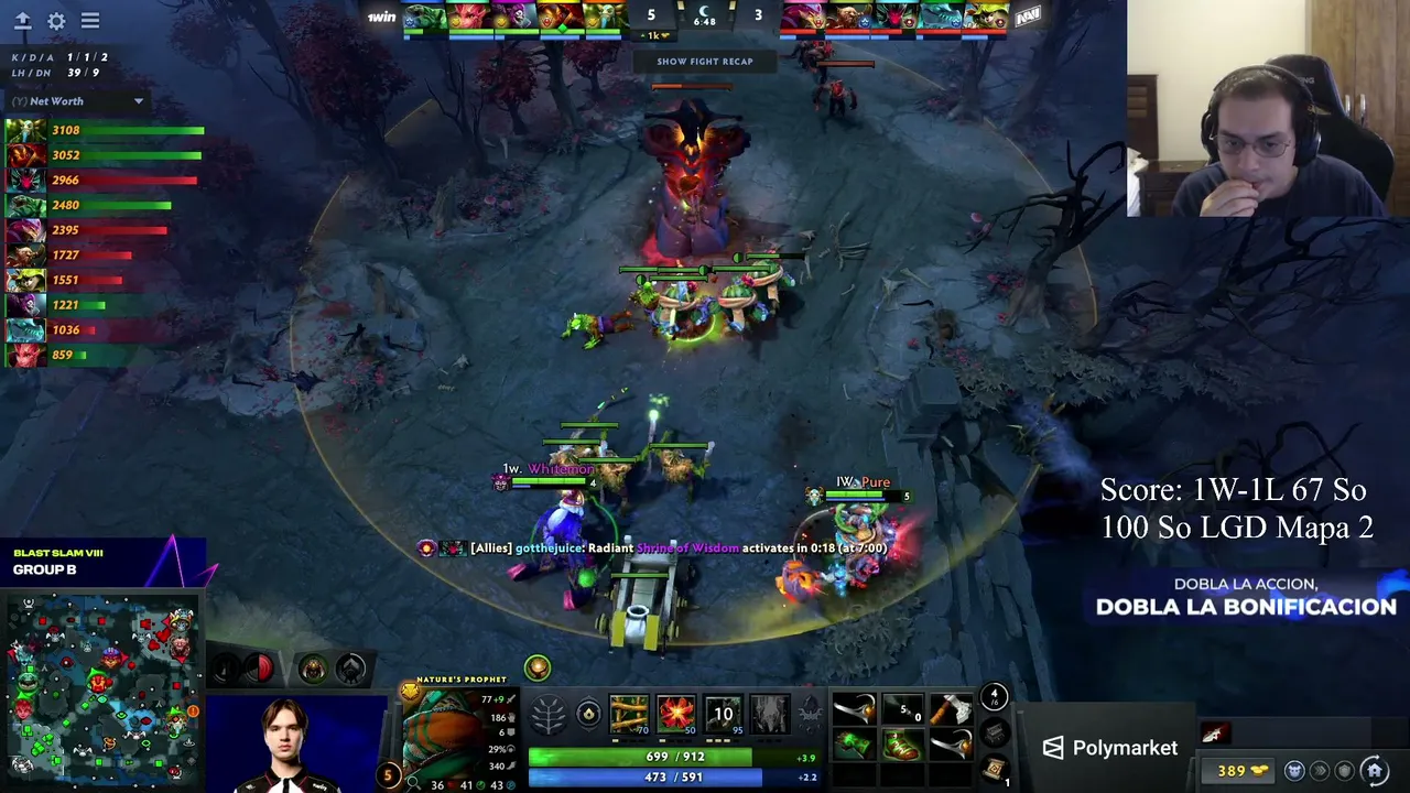 BLAST SLAM Vlll | LGD vs Xtreme - Navi vs 1W | 1xBet - Código: GOTTO1X