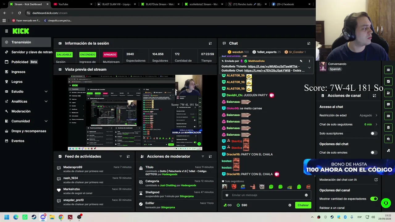 MatthewDota — Gotto | Peluchería x1.8 | 1xBet - Código: GOTTO1X