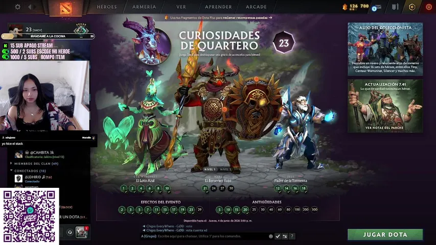 HOLIII <3 VEN CHISMESITO Y DOTITAS 🔥 TIENDITA SE RENUEVA EL 28 DE ABRIL🔥 REDES: @rosseegaming