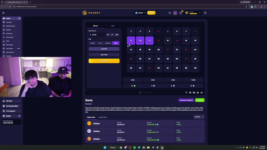 carenbabaknia playing Slots & Casino - Live Casino Stream