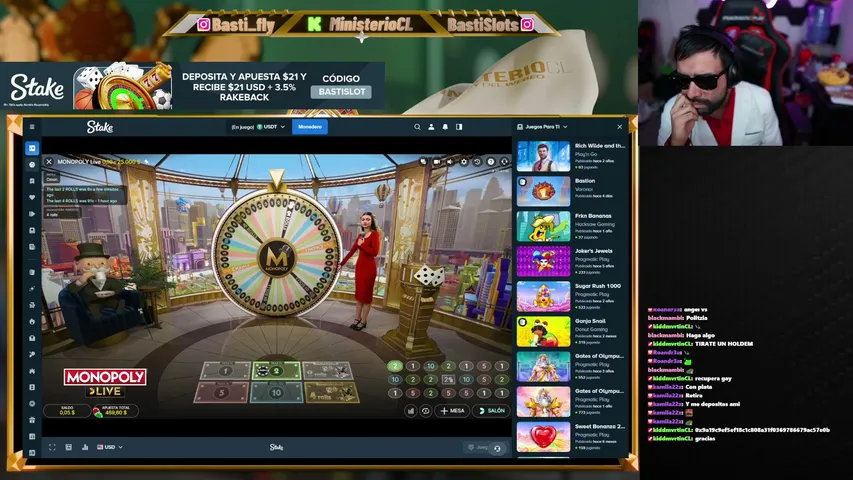 Ministeriocl playing Slots & Casino - Live Casino Stream