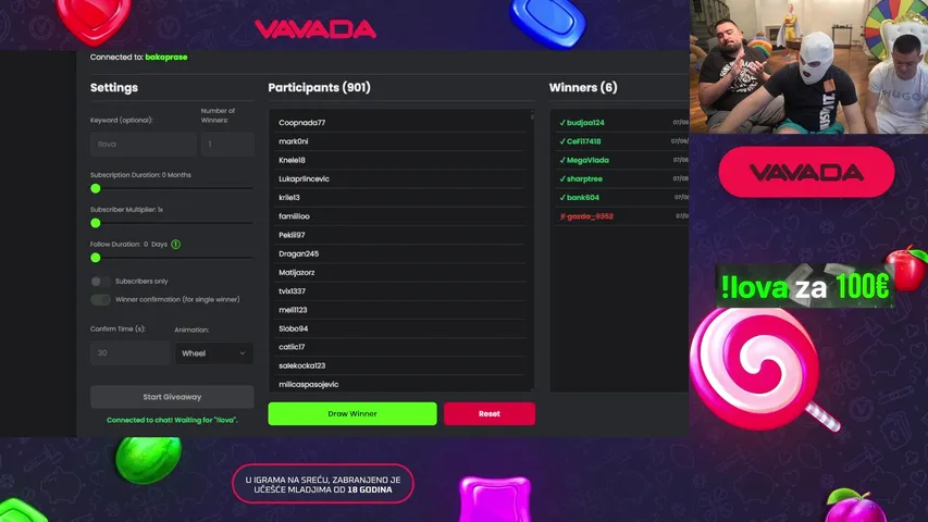 BakaPrase playing Slots & Casino - Live Casino Stream